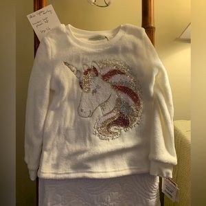 Girls - Cynthia Rowley - Unicorn Plush Top